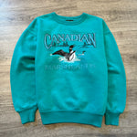 Vintage 90's CANADIAN MARSHLANDS Wildlife Sweatshirt