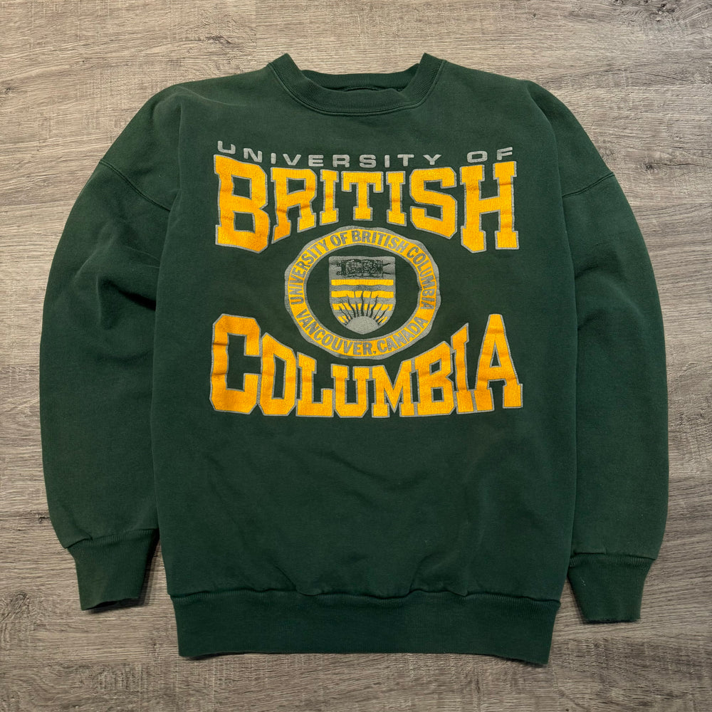 Vintage 90's University of BRITISH COLUMBIA Varsity Sweatshirt