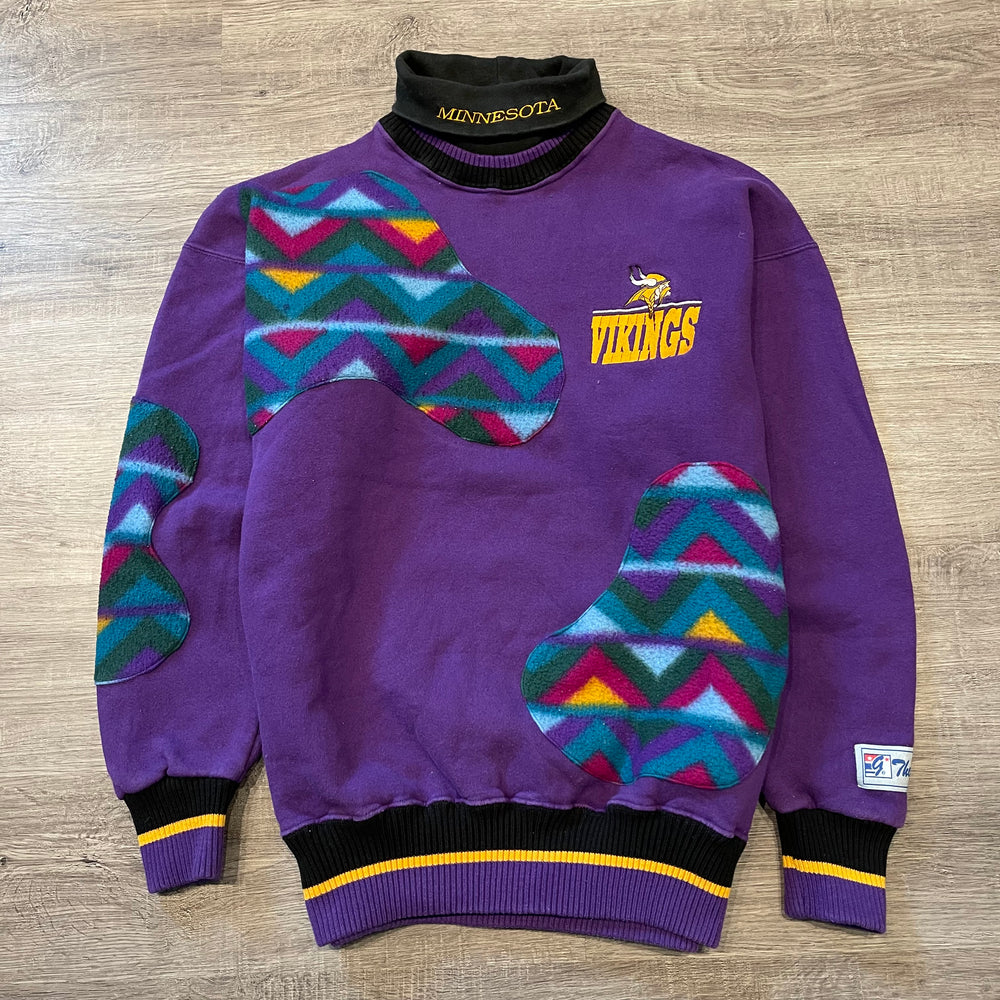 Vintage 90's NFL Minnesota Vikings REWORK Sweatshirt