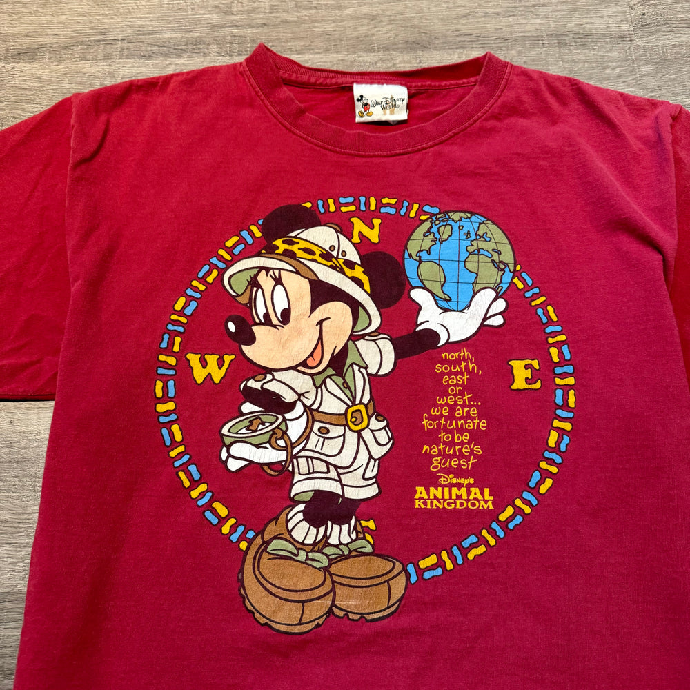 Vintage 90's DISNEY Mickey Mouse Explorer Tshirt