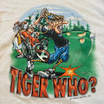 Vintage 1997 GOLF Tiger Who? Comic Tshirt