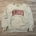 Vintage University of MINNESOTA Champion Reverse Weave Varsity Sweatshirt