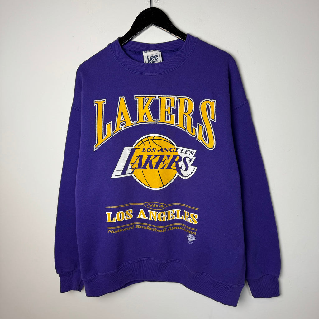 LOS ANGELES LAKERS リバースウィーブ 90s NBA Vintage 90's NBA Los Angeles LAKERS Lee Sport Sweatshirt – Vintage