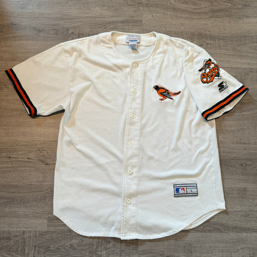 Vintage 90's MLB Baltimore ORIOLES Starter Baseball Jersey