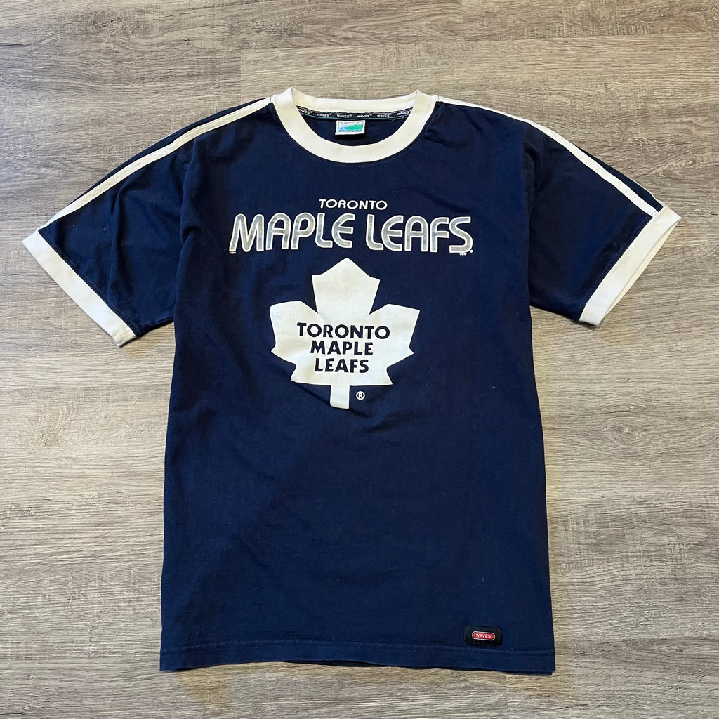 90s Looney Tunes NHL Toronto Maple Leafs Hockey Vintage T Shirt LB0902