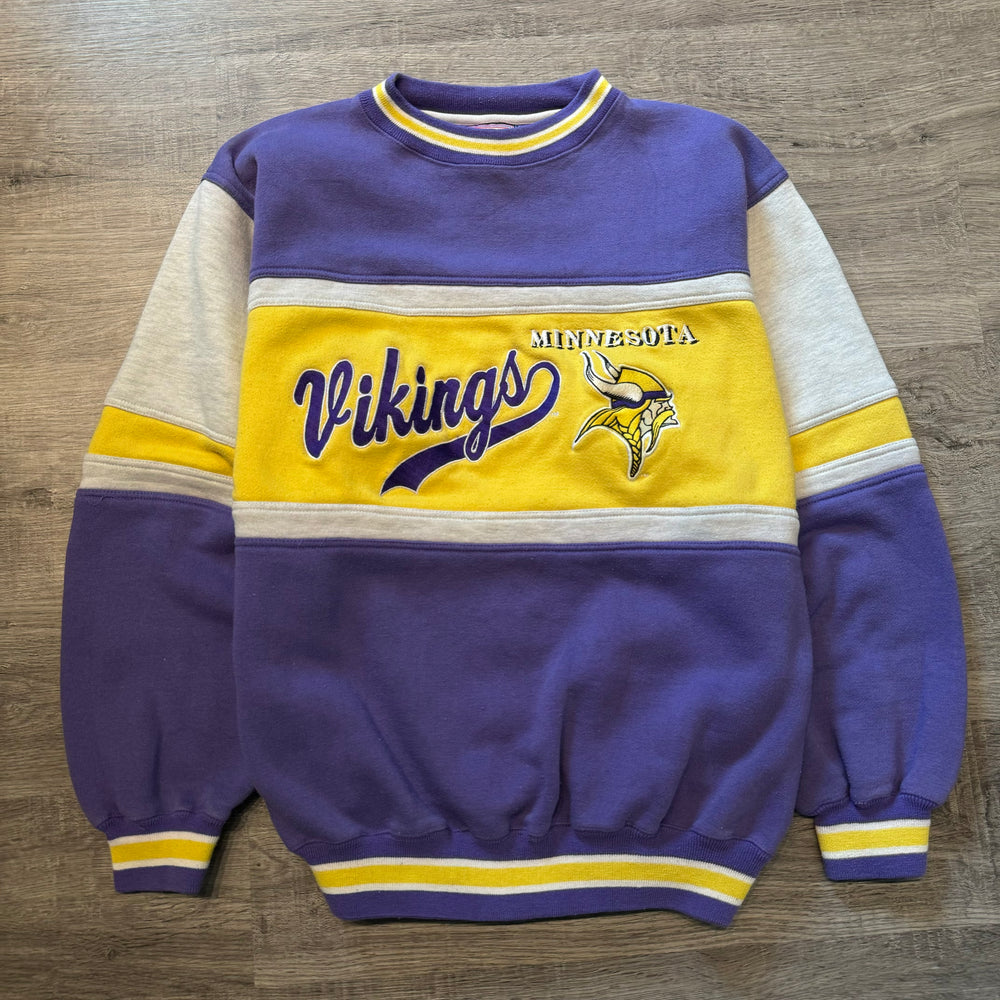 Vintage 1980's NFL Minnesota VIKINGS Embroidered Sweatshirt