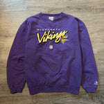 Vintage 90's NFL Minnesota VIKINGS Embroidered Sweatshirt