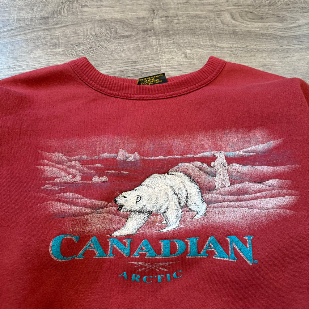Vintage 90's CANADIAN MARSHLANDS Wildlife Sweatshirt
