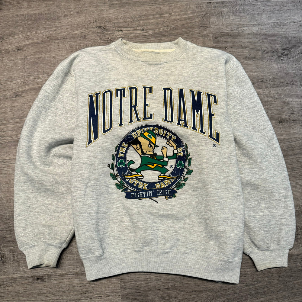 Vintage 90's University of NOTRE DAME Varsity Sweatshirt