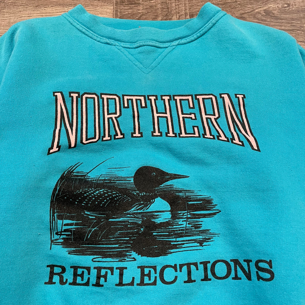 Vintage 90s Northern Reflections Sweatshirt Deer Crewneck Eagle
