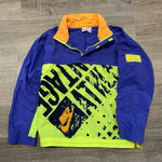 Vintage 90's NIKE Athletics Grey Tag Windbreaker Jacket