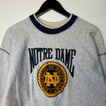 Vintage 90's University of NOTRE DAME Varsity Sweatshirt