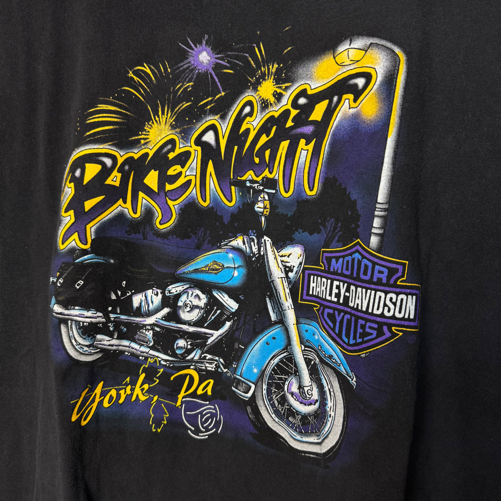 Vintage 90's HARLEY DAVIDSON Bike Night Tshirt