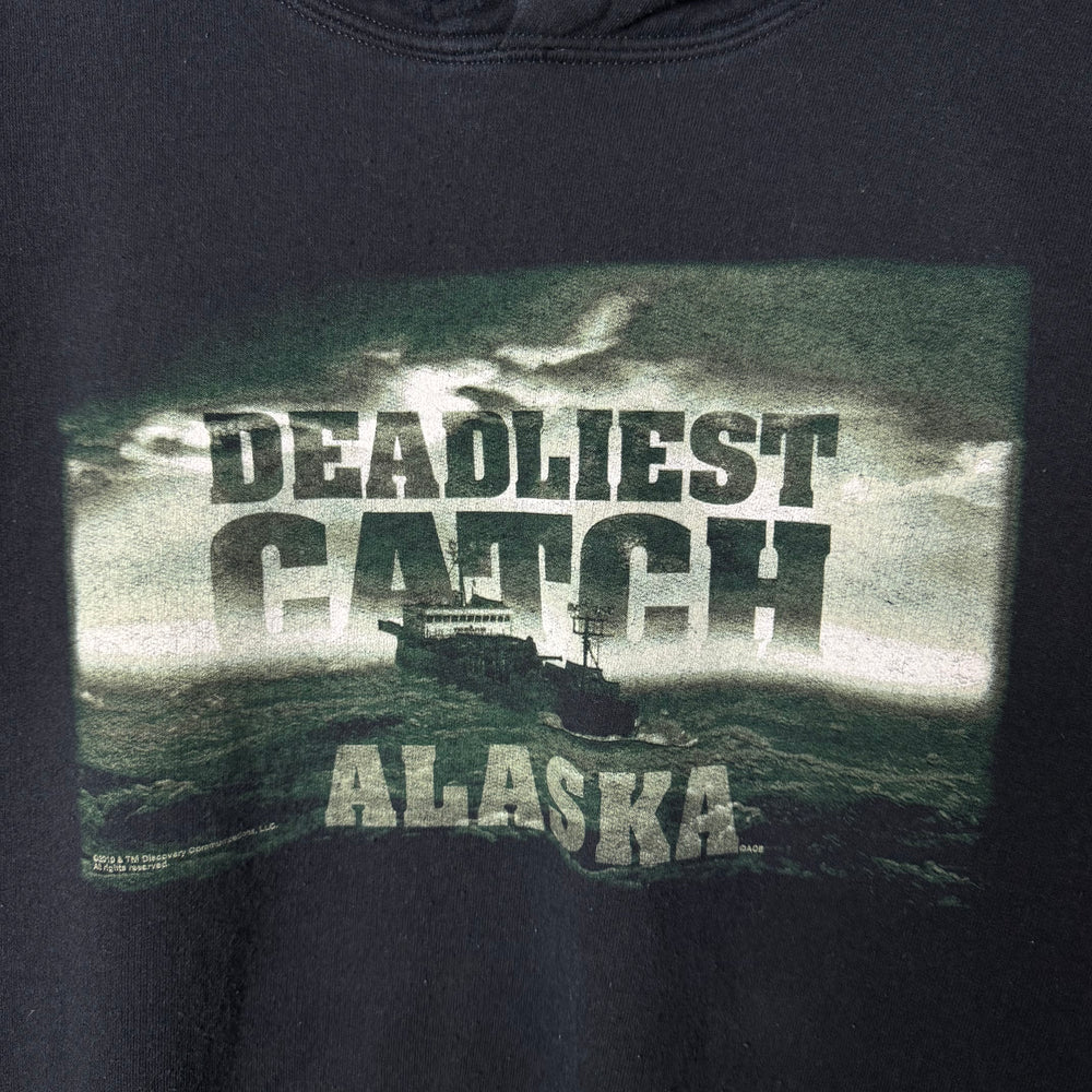 2010 DEADLIEST CATCH Discovery Channel Hoodie Sweatshirt