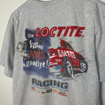 Vintage 90's LOCTITE Racing KISS YOUR NUTS Goodbye Tshirt