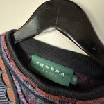 Vintage 90's TUNDRA 3D Cable Knit Sweater