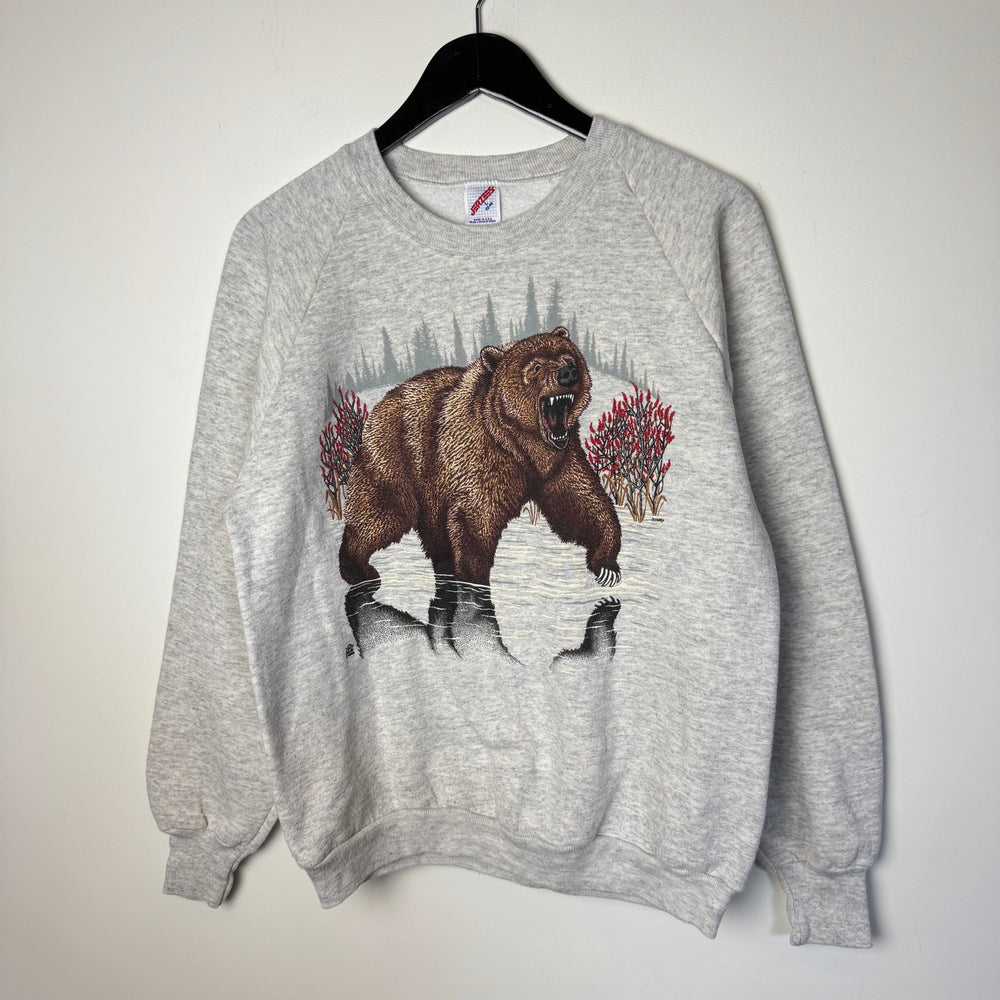 Vintage 90's Grizzly Bear WILDLIFE Sweatshirt