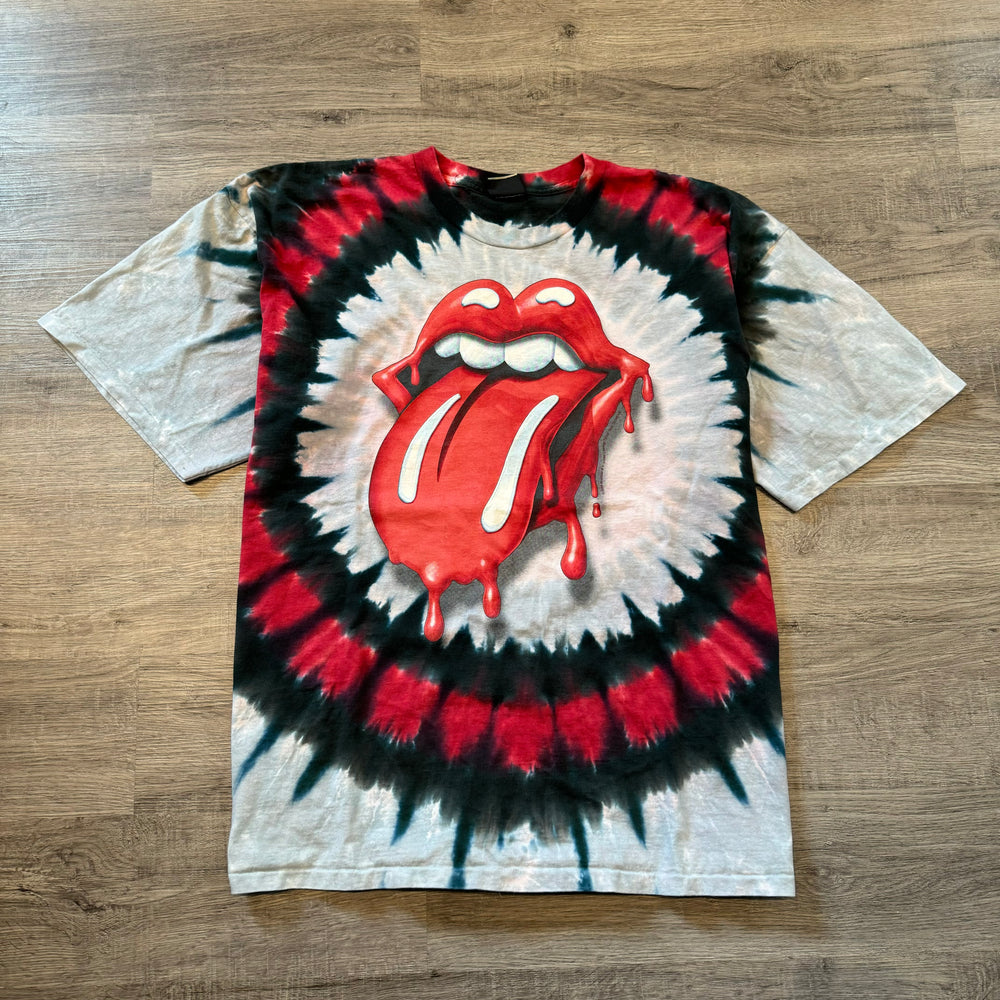 Vintage 2004 THE ROLLING STONES Tie Dye Band Tshirt