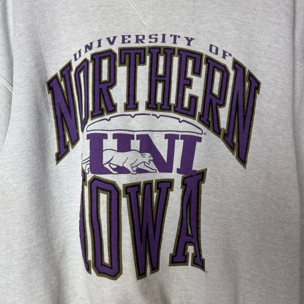 Vintage 90's University of Northern IOWA Varsity Sweatshirt