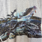Vintage 90's FISHING "Hot Spot" Wildlife Tshirt