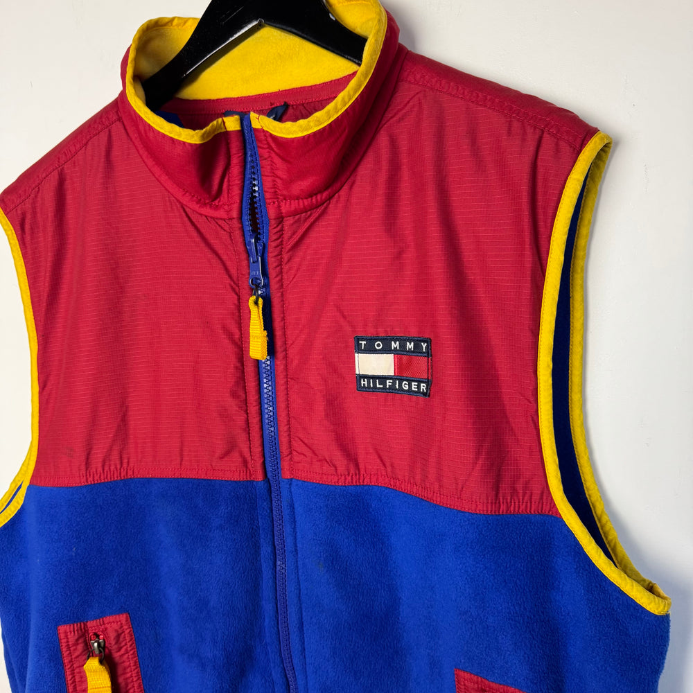 Vintage 90's TOMMY HILFIGER Vest Jacket