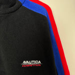 Vintage 90's NAUTICA COMPETITION Fleece 1/4 Zip Sweater