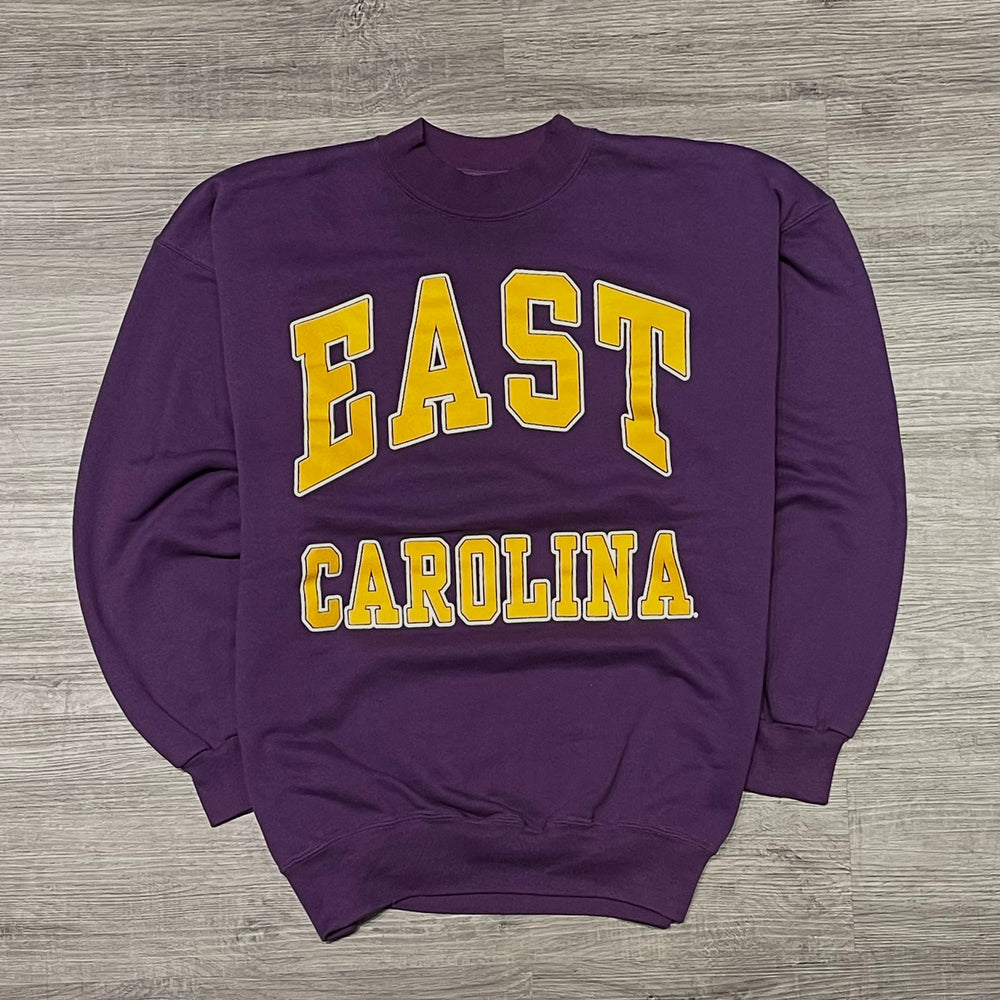 Vintage 90s EAST CAROLINA University Crewneck Sweatshirt