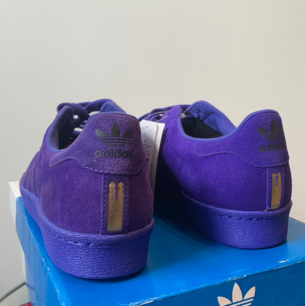 Adidas Superstar 80s City Series Tokyo Size 10.5 New w/box (Purple)