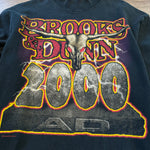 Vintage 2000 BROOKS & DUNN Mock Neck Long Sleeve Shirt