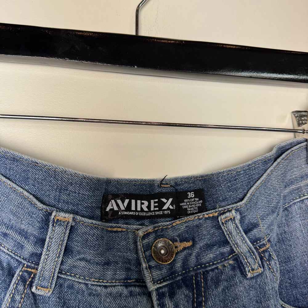 Vintage Y2K AVIREX Baggy Denim Shorts