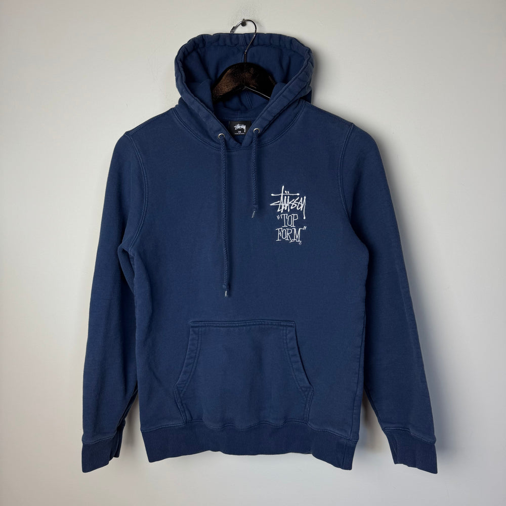 STUSSY "Top Form" Hoodie Sweatshirt