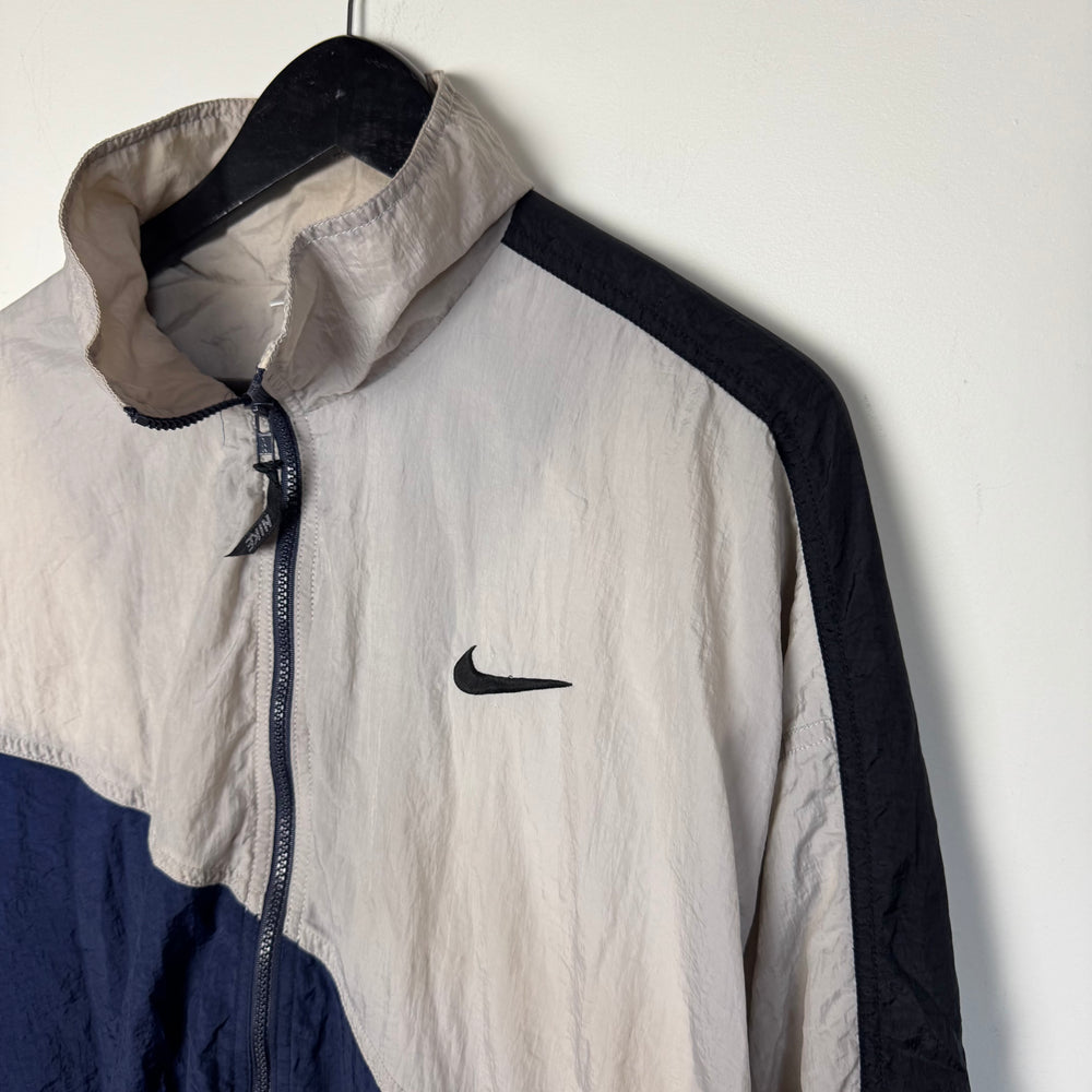 Vintage 90's NIKE Big Swoosh Nylon Windbreaker Jacket