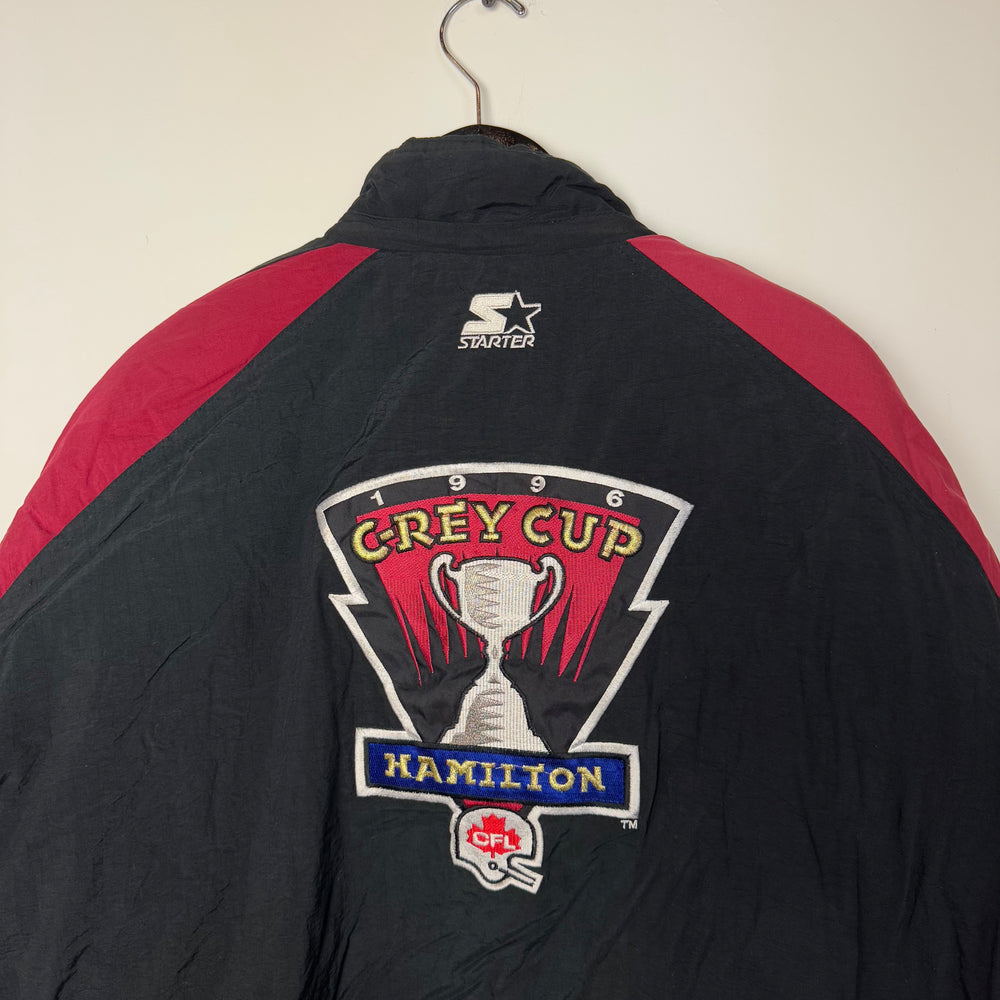 Vintage 90's CFL Grey Cup STARTER Heavy Jacket