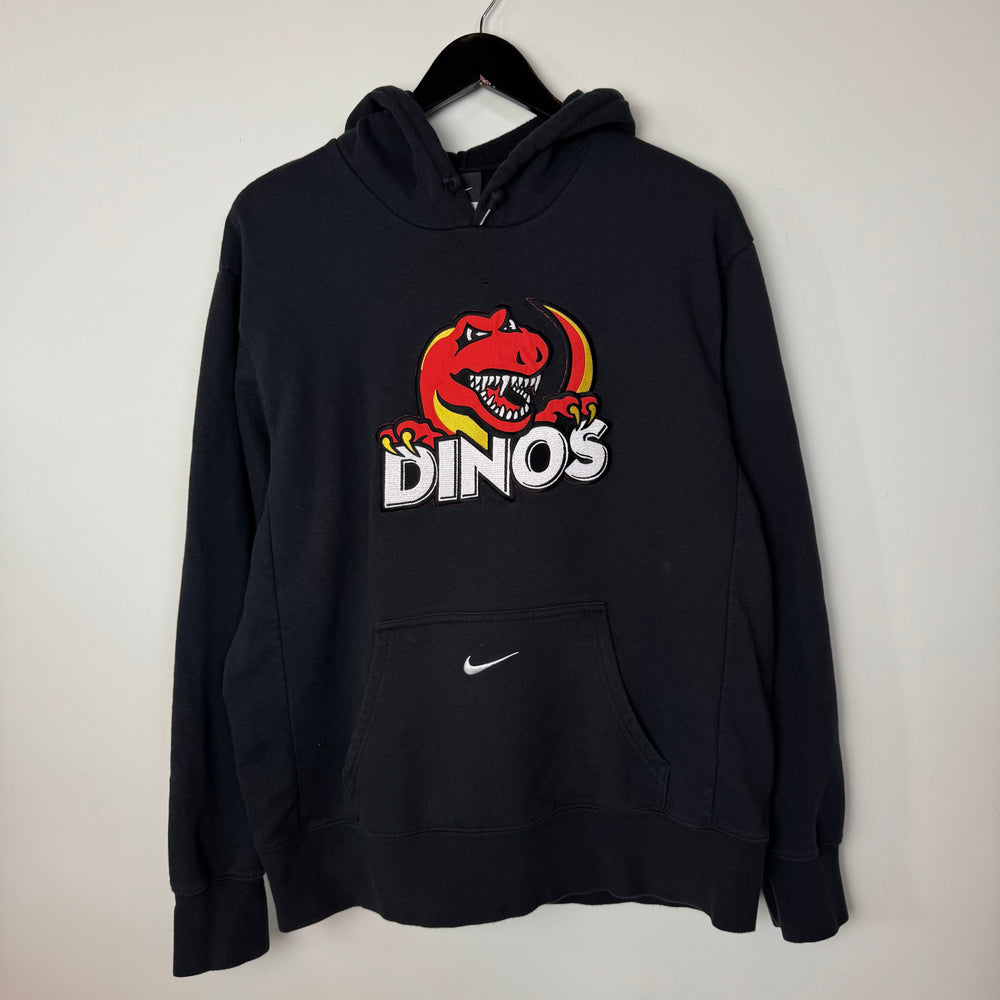 University of CALGARY Dinos NIKE Swoosh Hoodie Sweatshirt