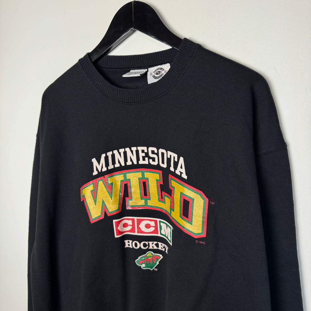 Vintage 90's NHL Minnesota WILD Sweatshirt
