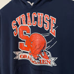 Vintage SYRACUSE University Varsity Hoodie Sweatshirt