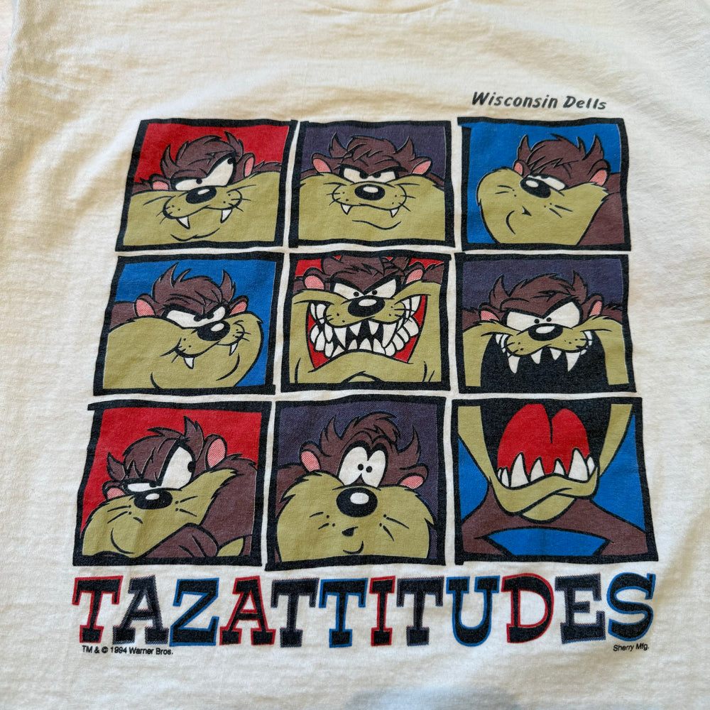 Vintage 1994 LOONEY TUNES Tazattitudes Tshirt
