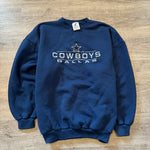 Vintage NFL Dallas COWBOYS Embroidered Sweatshirt