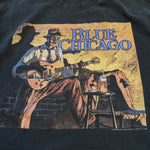 Vintage 1994 BLUE CHICAGO Painting Tshirt