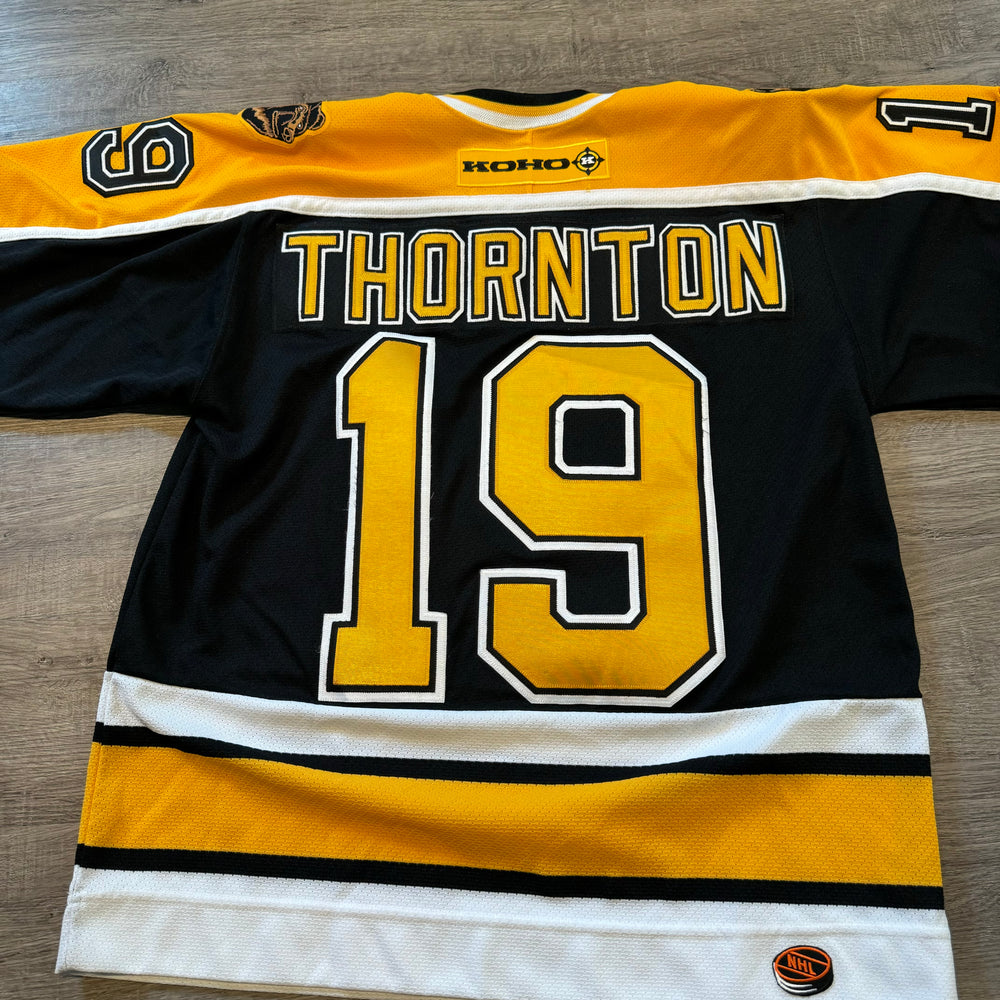 NHL Boston BRUINS #19 Thornton Hockey Jersey