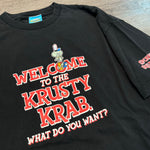Vintage 2002 SPONGEBOB Krusty Krab Restaurant Tshirt