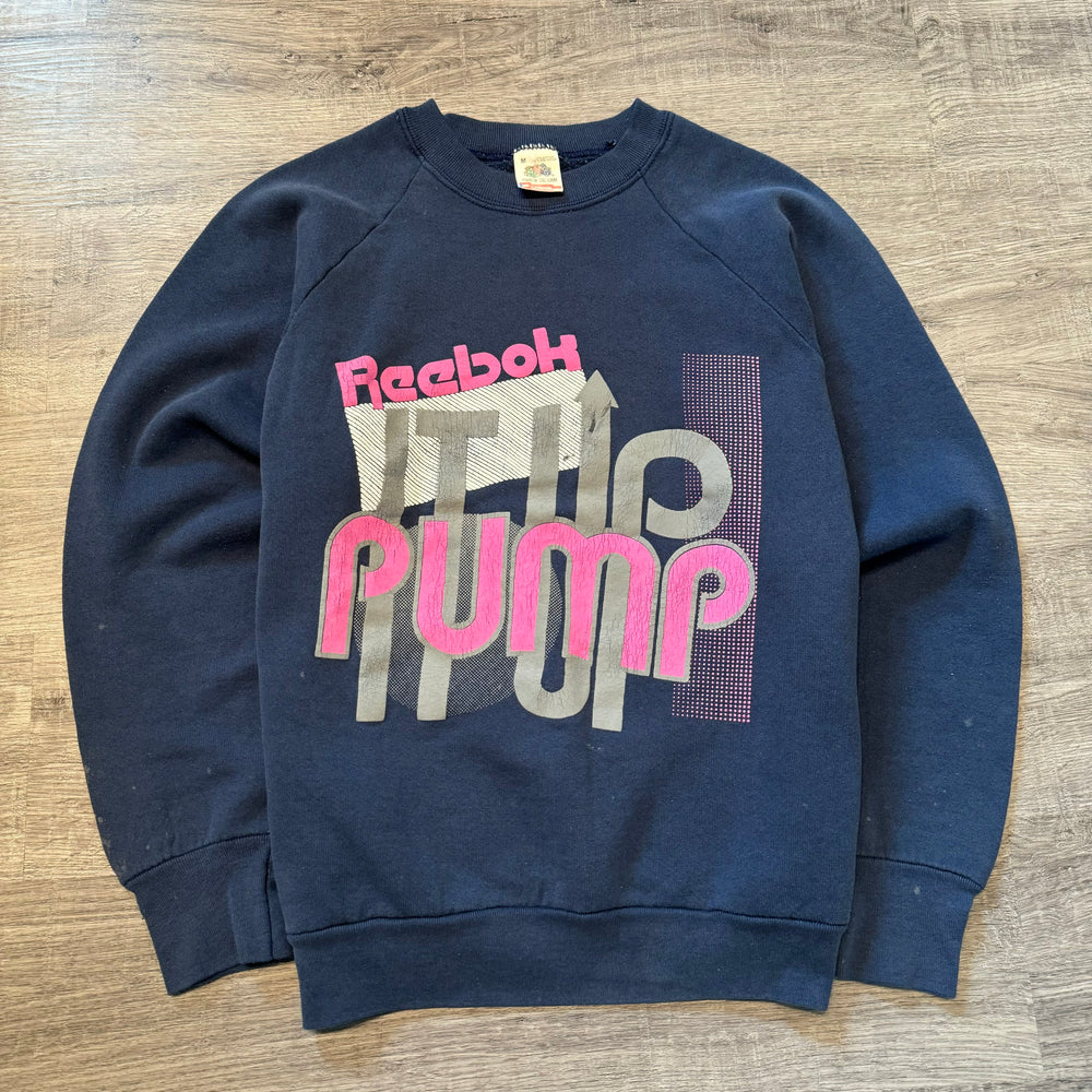 Vintage 1980's REEBOK Pump it Up Crewneck Sweatshirt