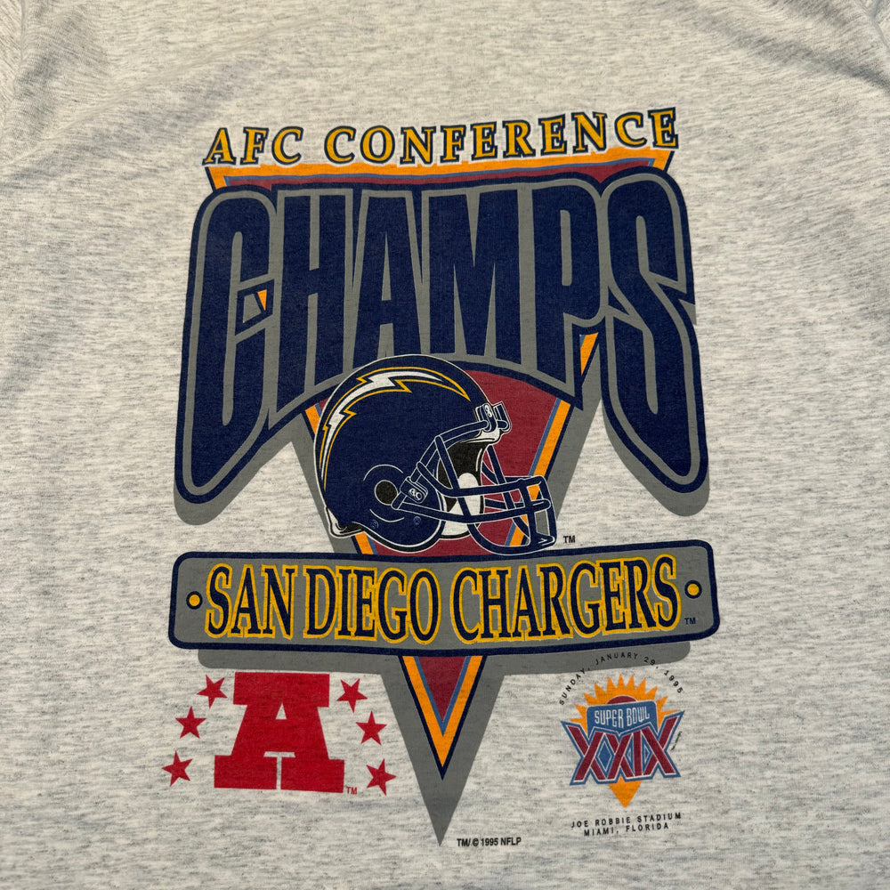 Vintage 1995 NFL San Diego CHARGERS Tshirt