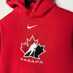 NIKE Middle Swoosh Team CANADA Hoodie Sweatshirt