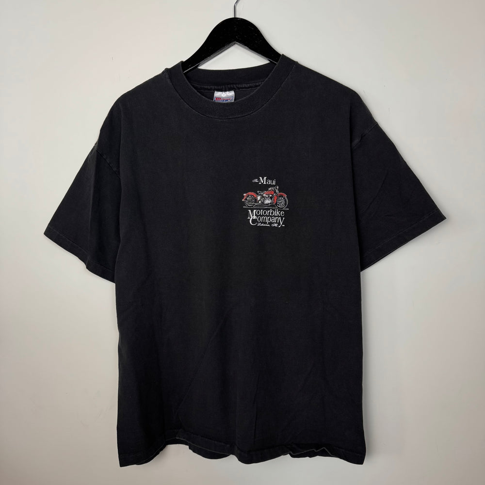 Vintage 90's MAUI Motorcycle Company Tshirt