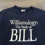 Vintage 90's WILLIAMOLOGY Study of Bill Sweatshirt