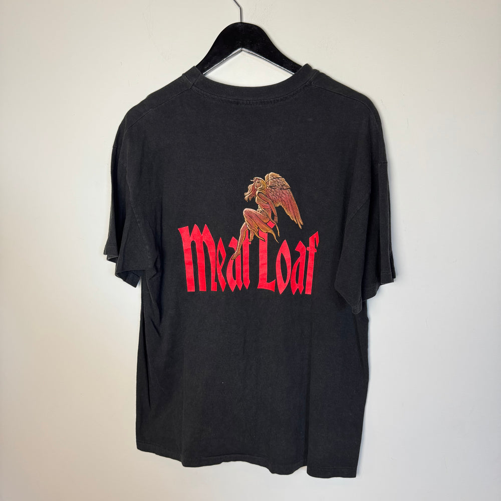 Vintage 90's MEAT LOAF Bat Out Of Hell Band Tshirt