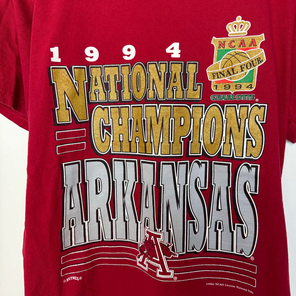 Vintage 1994 NCAA Arkansas Varsity Tshirt