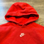 NIKE Middle Swoosh Hoodie Sweatshirt