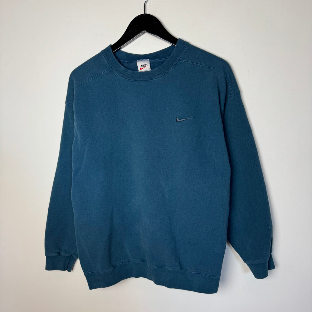 Vintage 90's NIKE Tonal Swoosh Crewneck Sweatshirt
